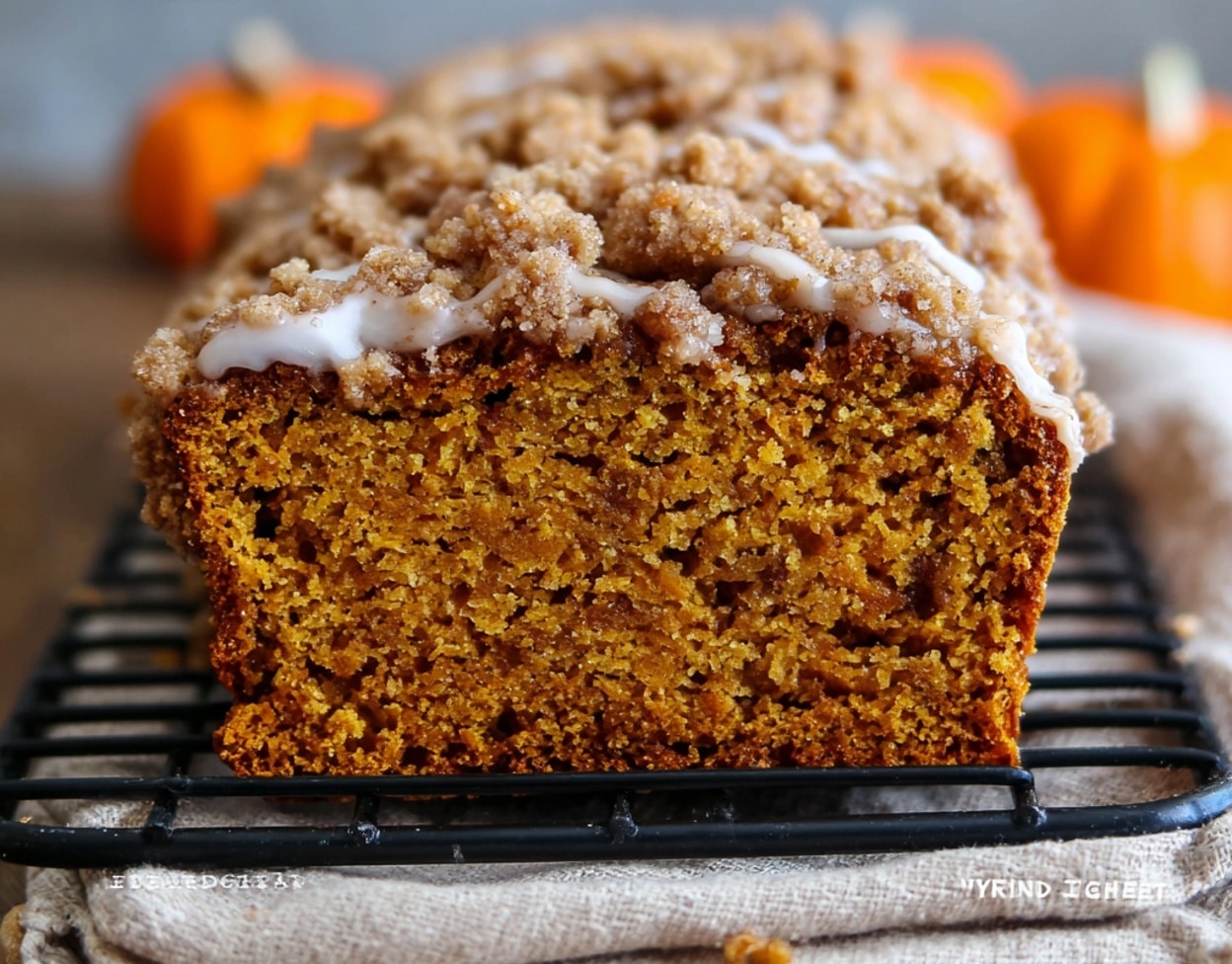 Pumpkin Streusel Bread Recipe - Recipe Image