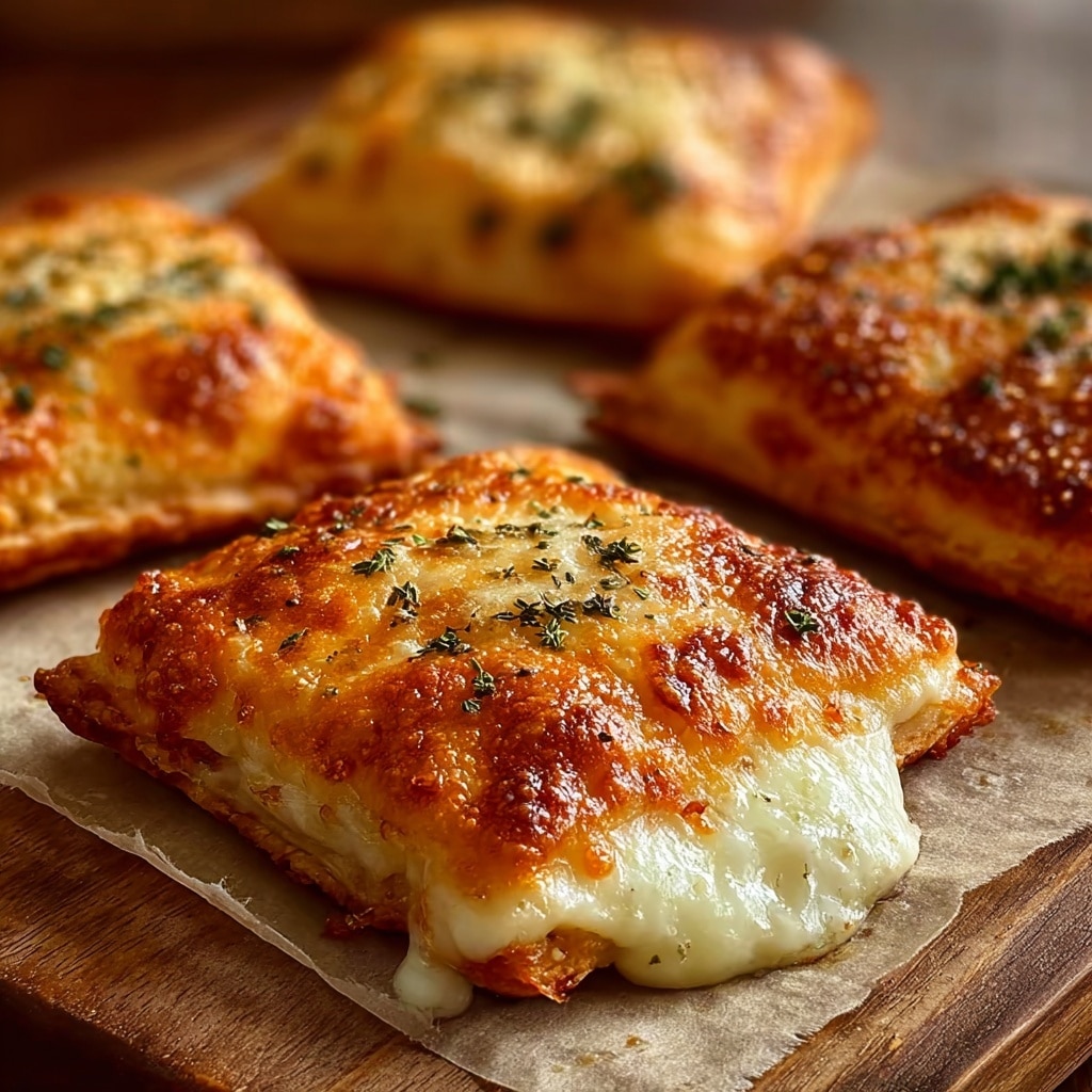 Cheesy Pizza Pockets Recipe - Recipe Image