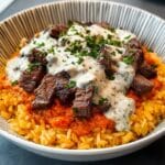 Steak Queso Rice Bowl: Mouthwatering Recipe to Try Today! Recipe
