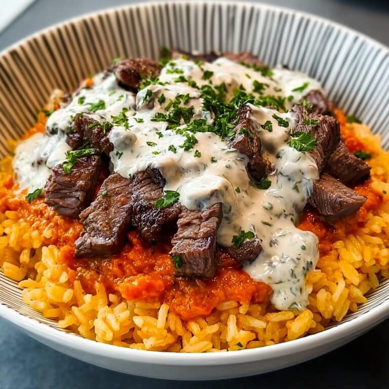 Steak Queso Rice Bowl: Mouthwatering Recipe to Try Today! Recipe