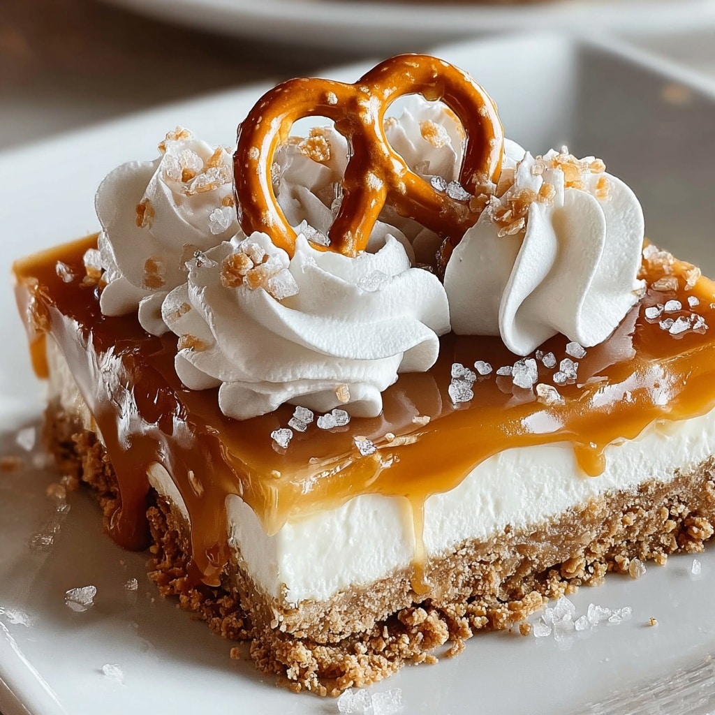 Caramel Pretzel Bars for Sweet Cravings Recipe - Recipe Image