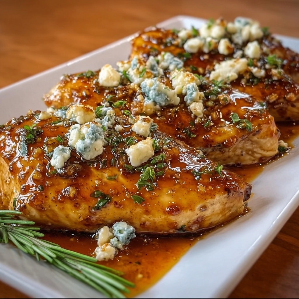 Hot Honey Infused Feta Chicken Recipe - Recipe Image