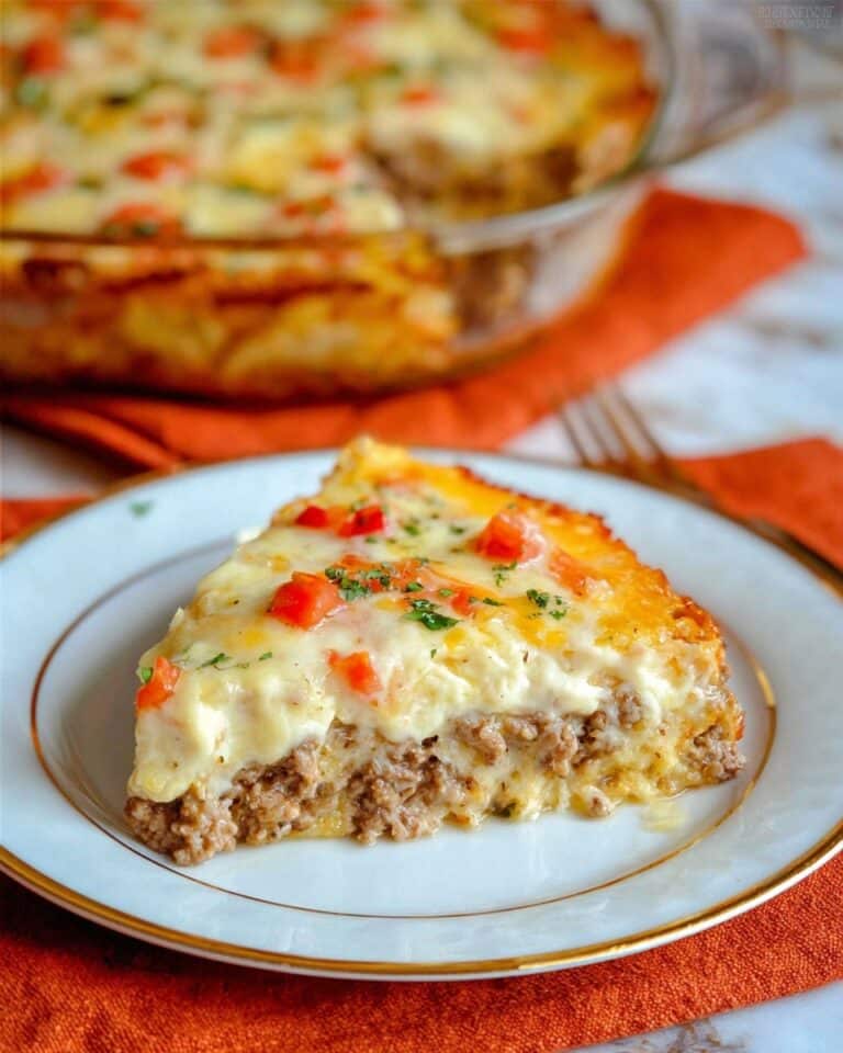 Cheeseburger Pie Recipe