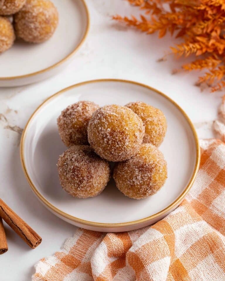 Pumpkin Donut Holes Recipe