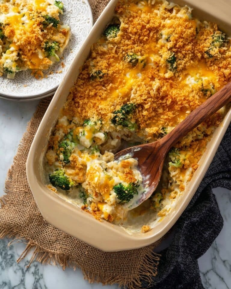 Chicken Broccoli Rice Casserole Recipe