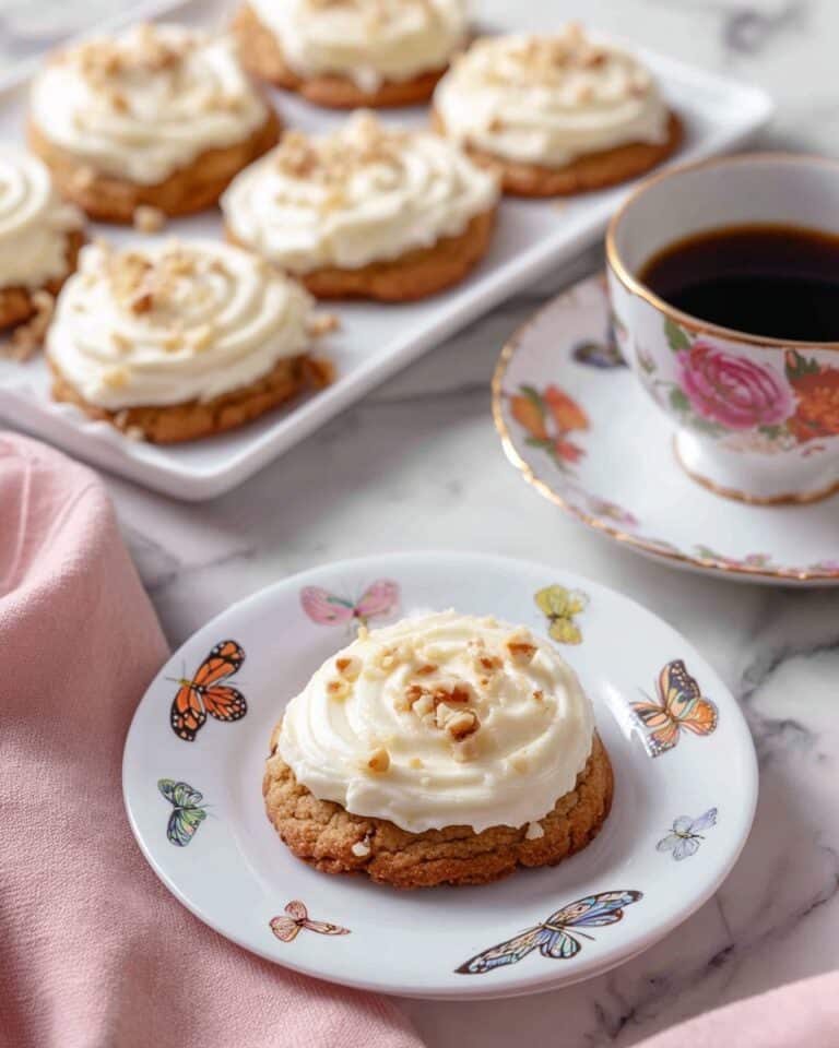 Carrot Cake Cookies with Cream Cheese Frosting Recipe