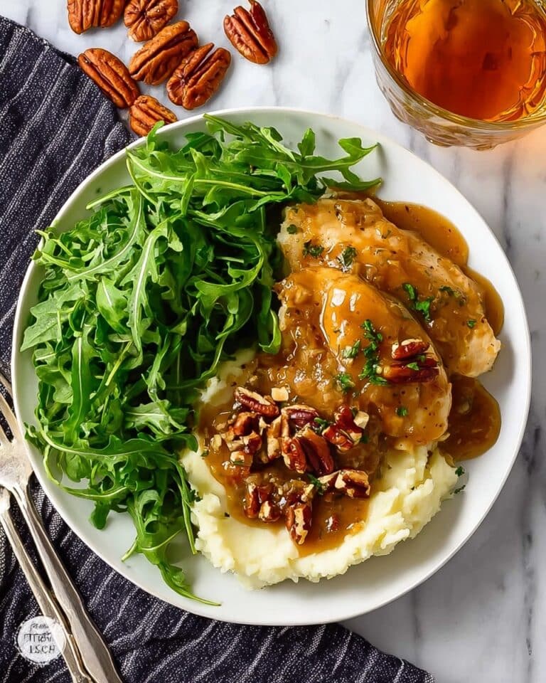 Maple Bourbon Pecan Chicken Recipe