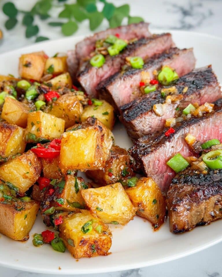 Cowboy Butter Steak and Potatoes Recipe
