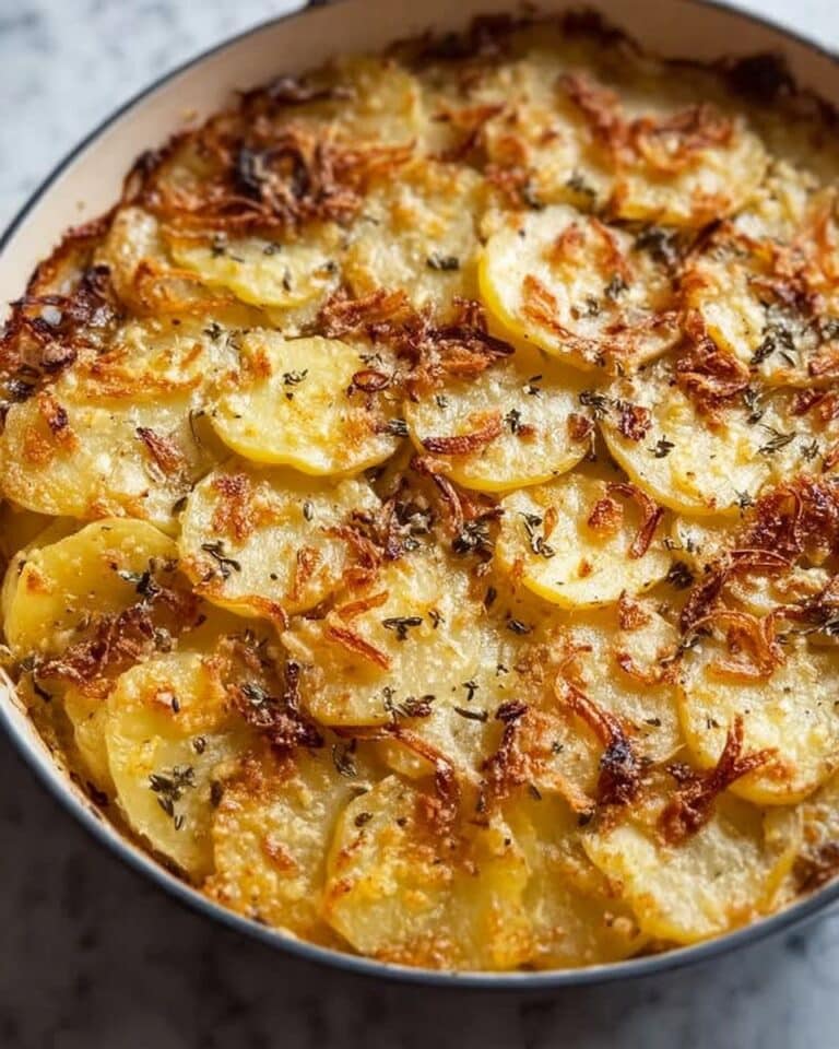 Crispy Garlic Skillet Potatoes Recipe