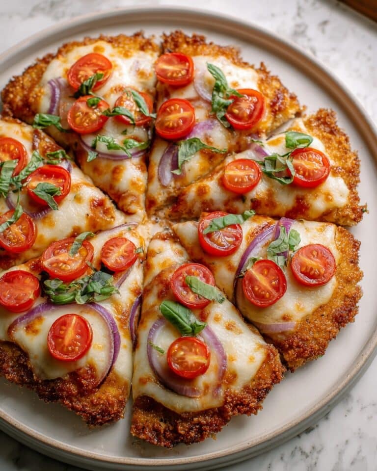 Chicken Crust Pizza Recipe