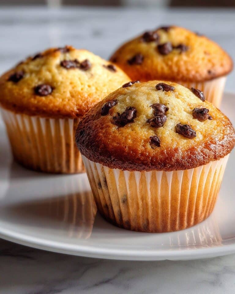 Homemade Chocolate Chip Muffins Recipe