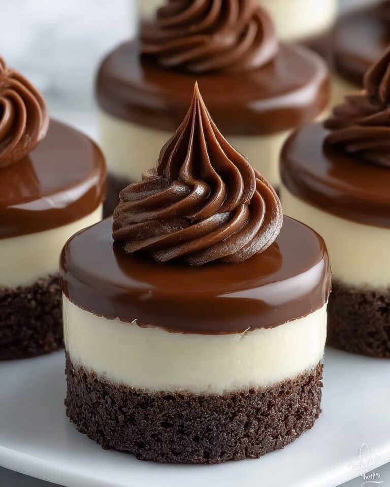 Mini Chocolate Cheesecake Bites Recipe