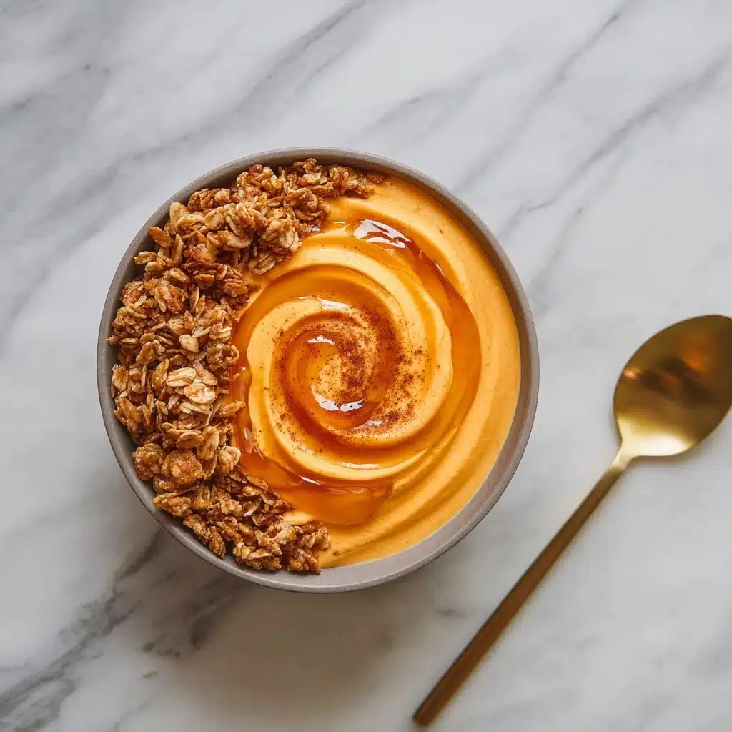 Pumpkin Whipped Cottage Cheese Breakfast Bowl Recipe - Recipe Image