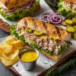 Cuban Garlic Bread Sandwiches Recipe