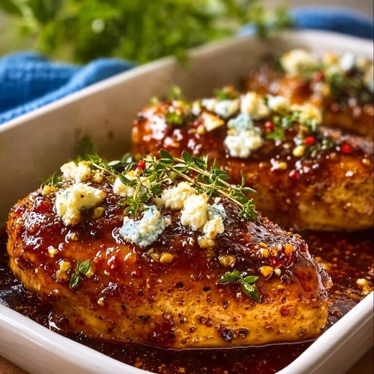 Hot Honey Infused Feta Chicken Recipe