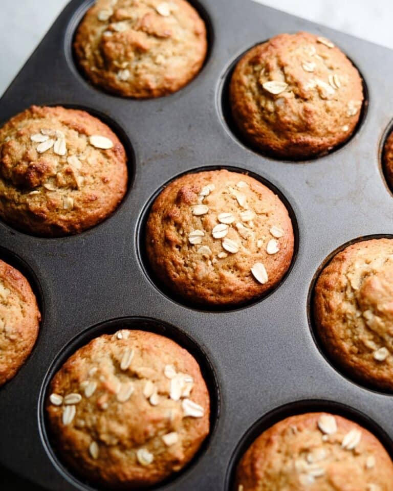 Apple Cinnamon Oatmeal Muffins Recipe
