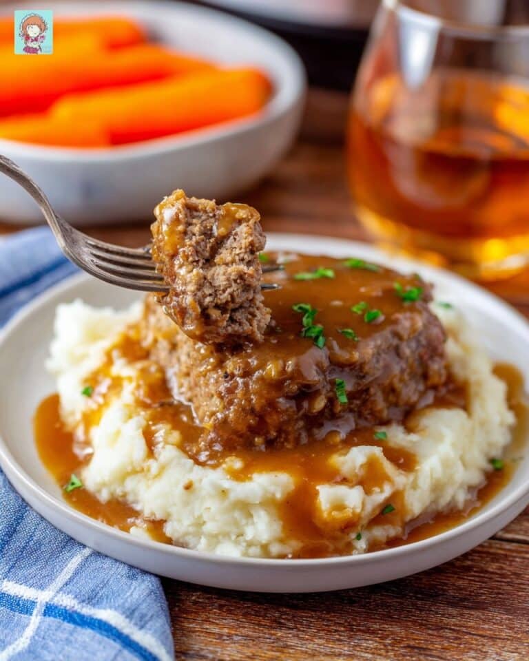 Slow Cooker Salisbury Steak Recipe