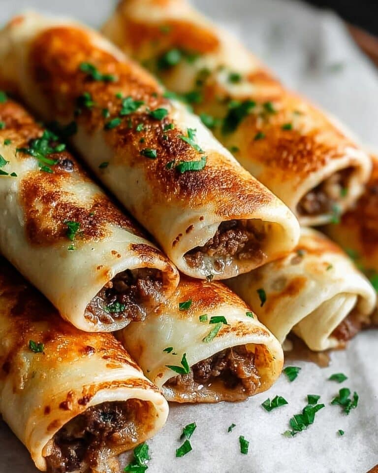 Keto Philly Cheesesteak Roll-Ups Recipe