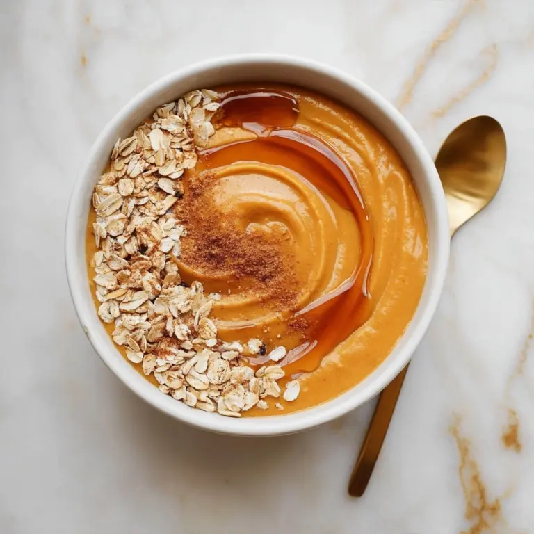 Pumpkin Whipped Cottage Cheese Breakfast Bowl Recipe