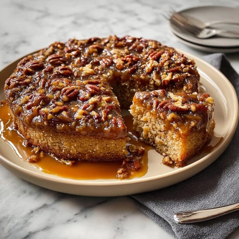 Irresistible Pecan Upside Down Cake Recipe to Impress Recipe