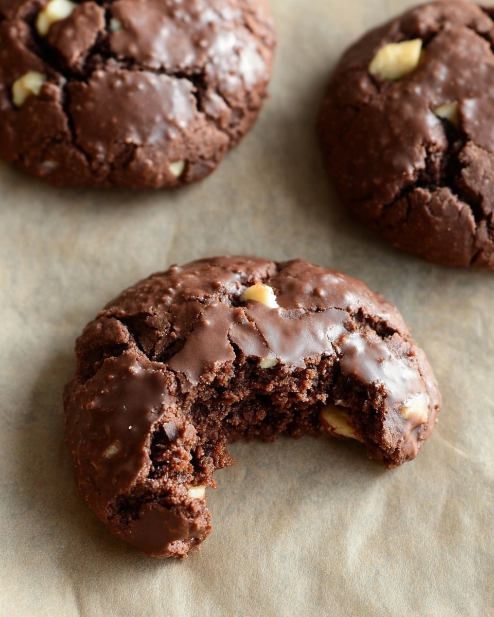 The image shows seven round muffins arranged on a metal cooling rack over a white marbled surface. Each muffin has a golden-brown color with a slightly cracked top, revealing a moist texture inside with small pieces of nuts or fruit. A thin layer of white icing is drizzled unevenly over the tops, adding a glossy, smooth contrast to the rough muffin surface. The lighting highlights the texture and glaze shine, making the muffins look fresh and soft. photo taken with an iphone --ar 4:5 --v 7