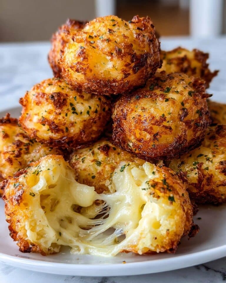 Cheesy Mashed Potato Puffs Recipe