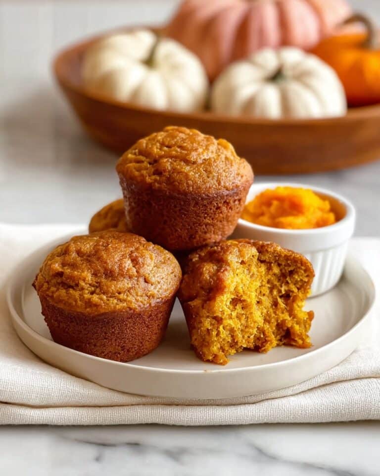 Simple 3 Ingredient Pumpkin Muffins Recipe