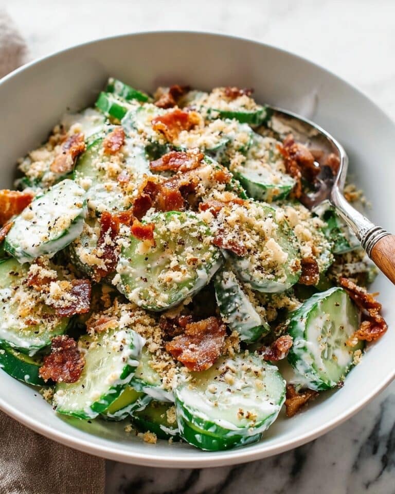 Cucumber Caesar Salad Recipe