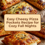 Cheesy Pizza Pockets Recipe