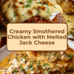 Smothered Chicken with Jack Cheese Recipe