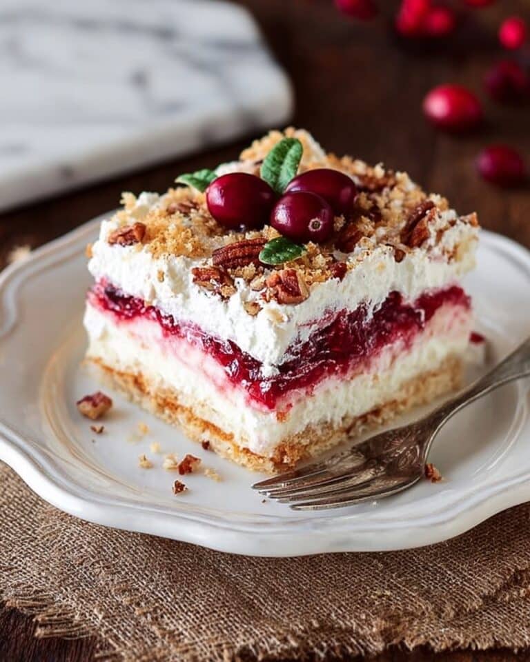 No-Bake Cranberry Yum Yum Recipe