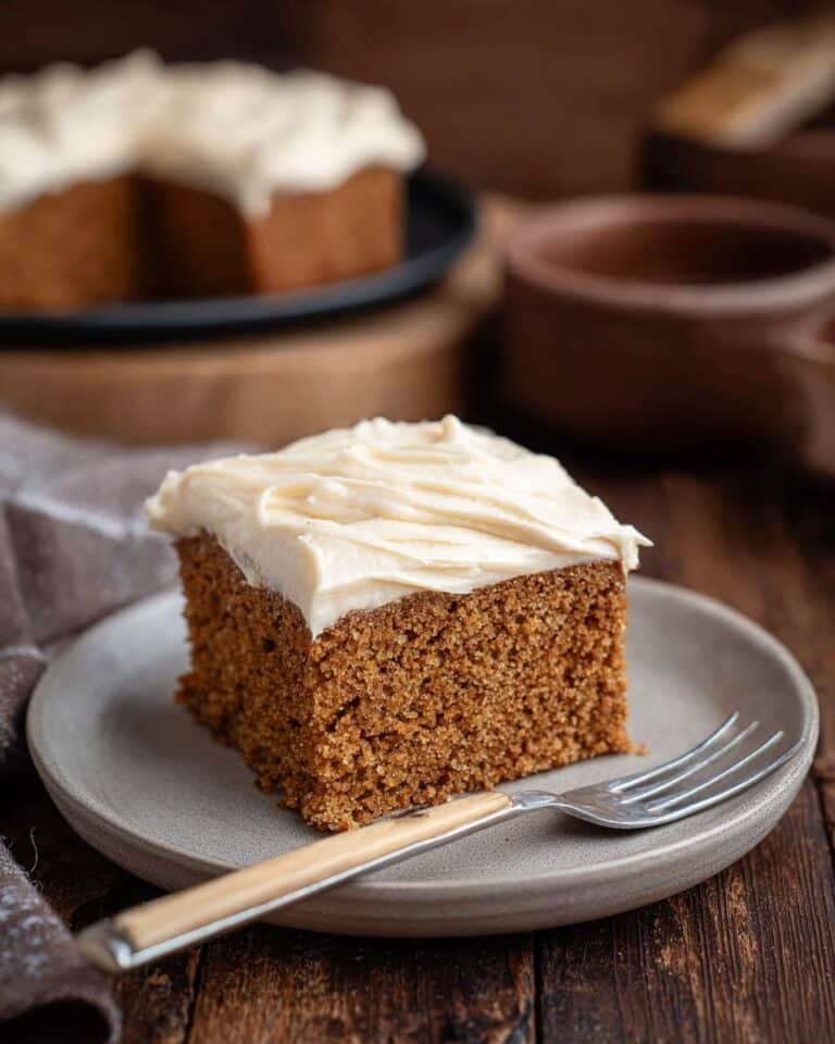 Sour Cream Spice Cake Recipe