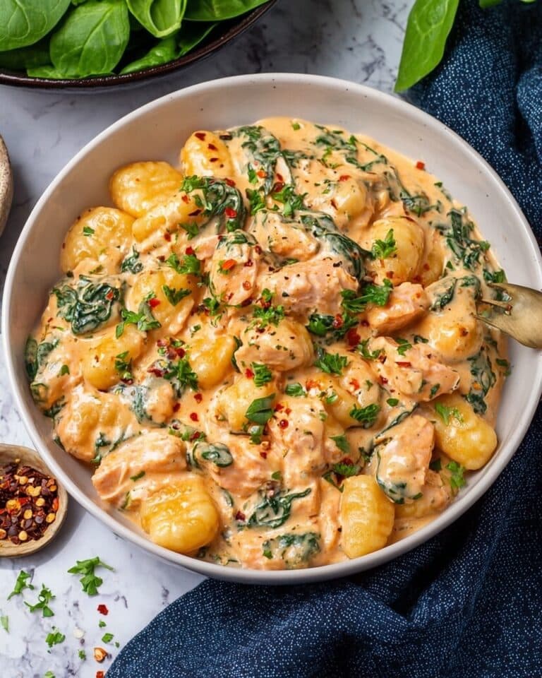 Creamy Salmon Gnocchi Recipe