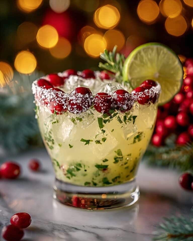Christmas Cocktails Get a Refresh with the Mistletoe Margarita Recipe