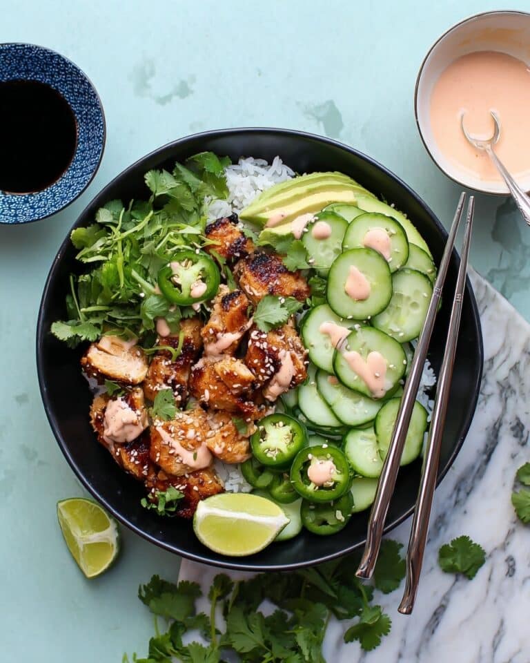 Spicy Salmon Roll Bowls Recipe