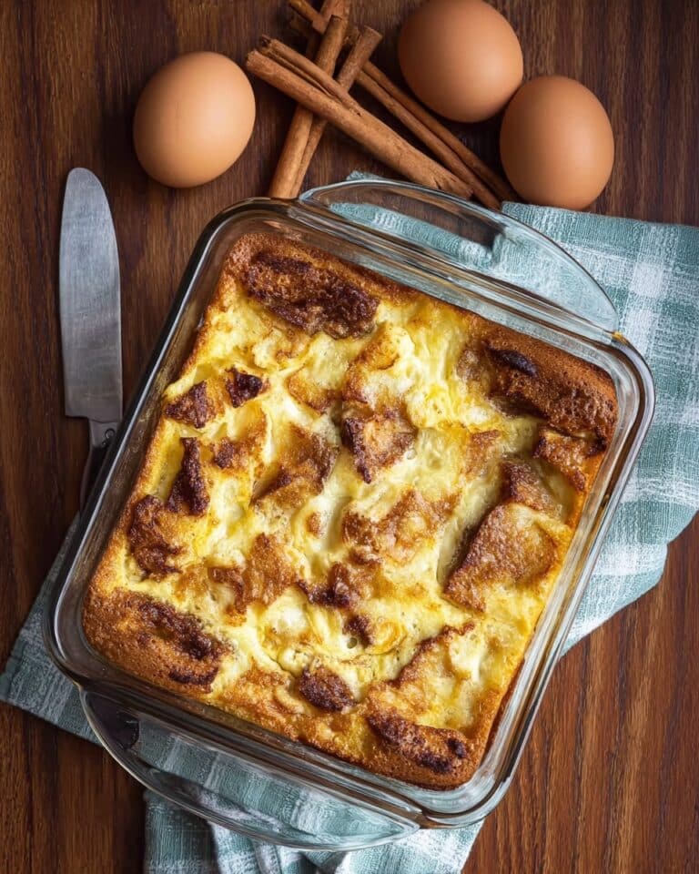 Apple Cinnamon Cottage Cheese Bake Recipe