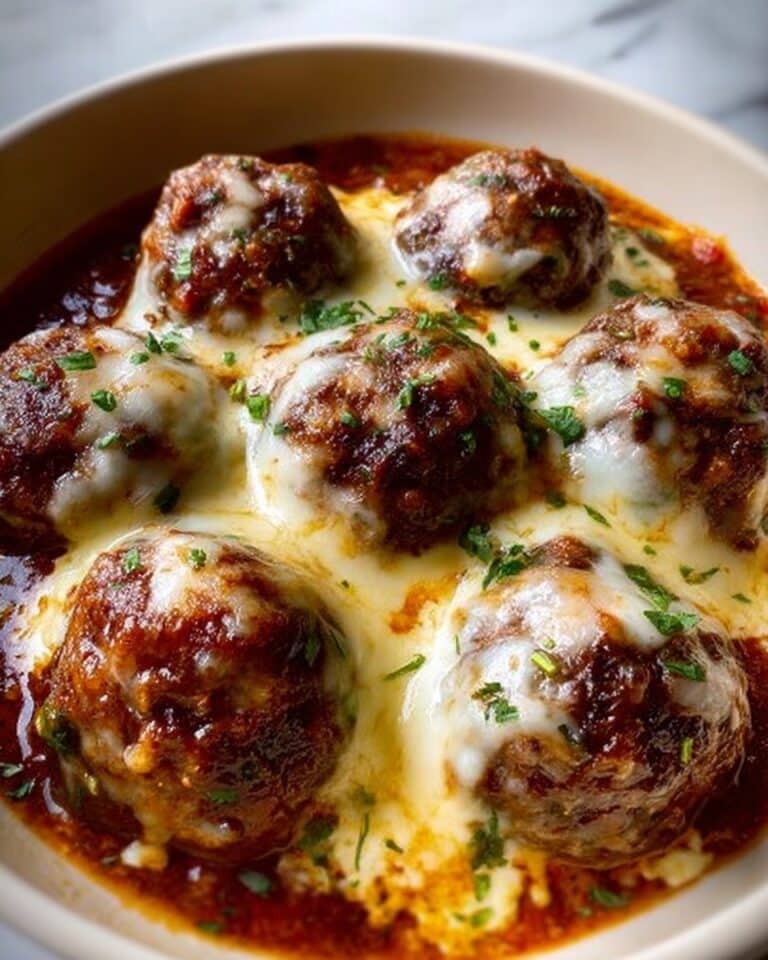 Crockpot French Onion Meatballs Recipe