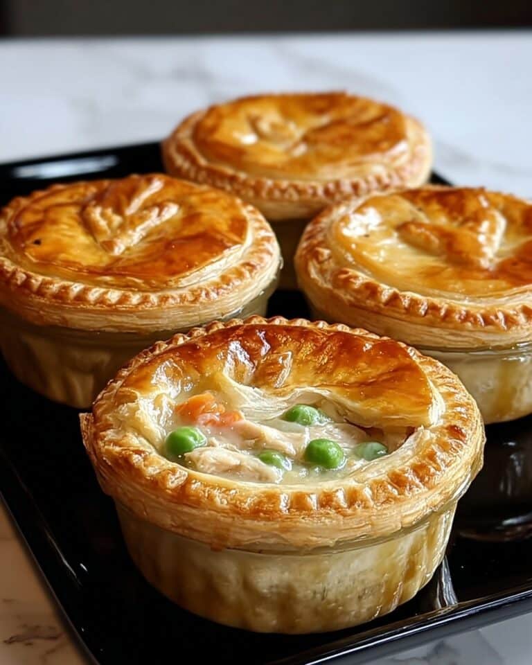 Mini Chicken Pot Pies Recipe