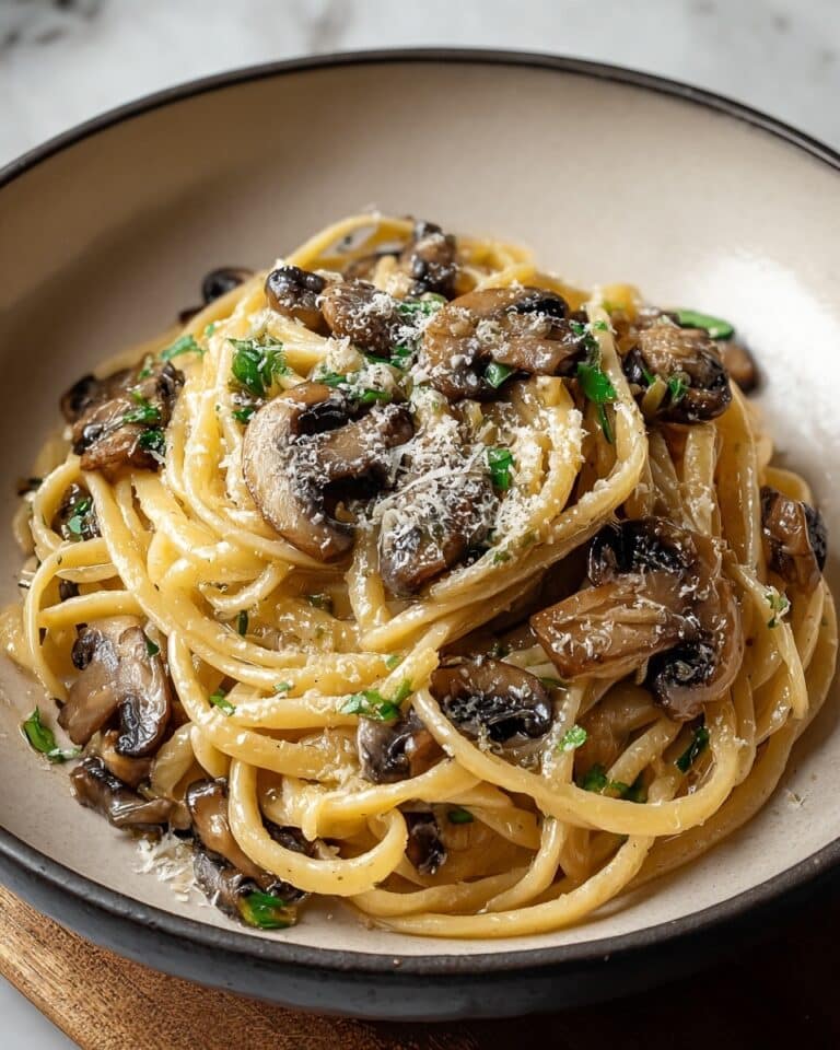 Caramelized Leek and Mushroom Gruyere Pasta Recipe