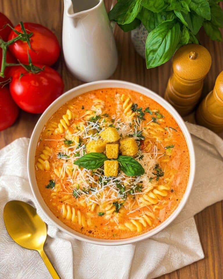 Crockpot Chicken Parmesan Soup Recipe