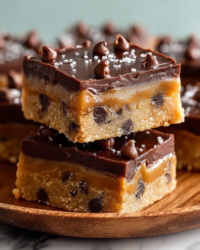 Easy Caramel Cookie Bars Recipe