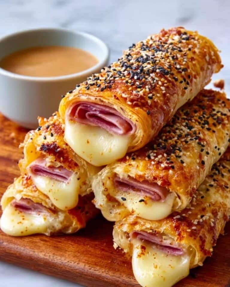 Ham and Cheese Sticks Recipe
