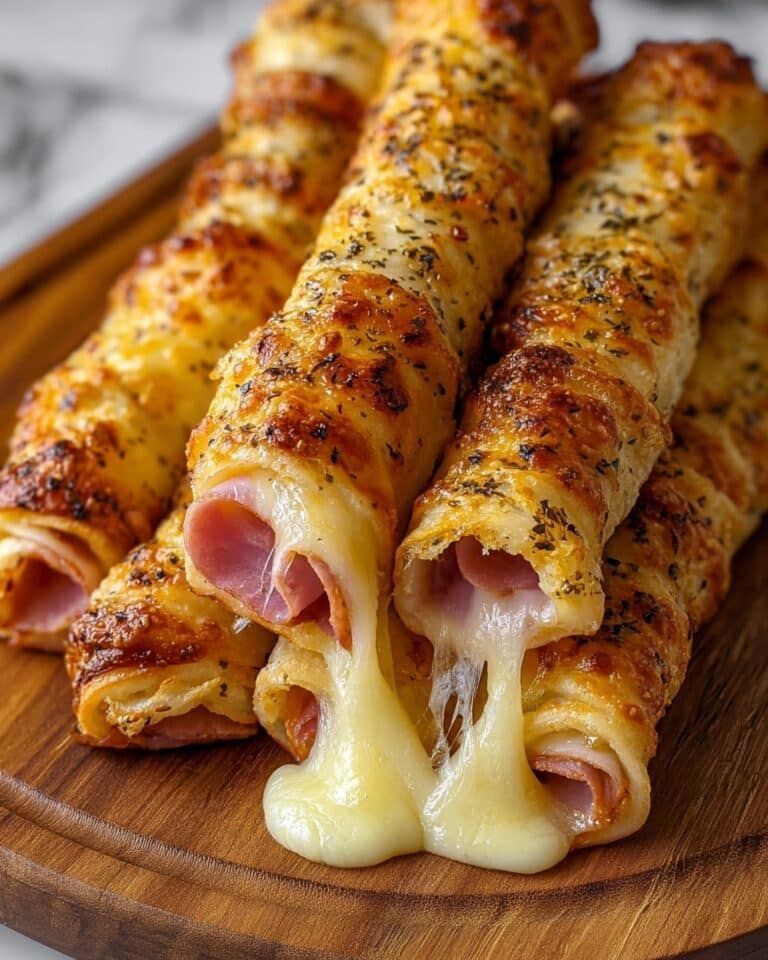 Cheesy Ham and Cheese Sticks Recipe