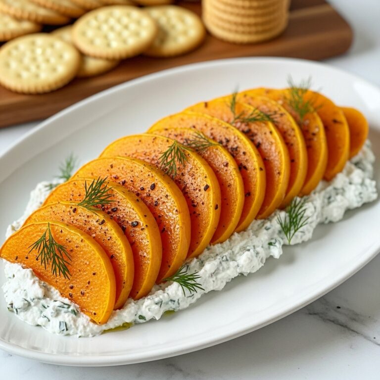 Baked Butternut Squash with Feta Dip Recipe