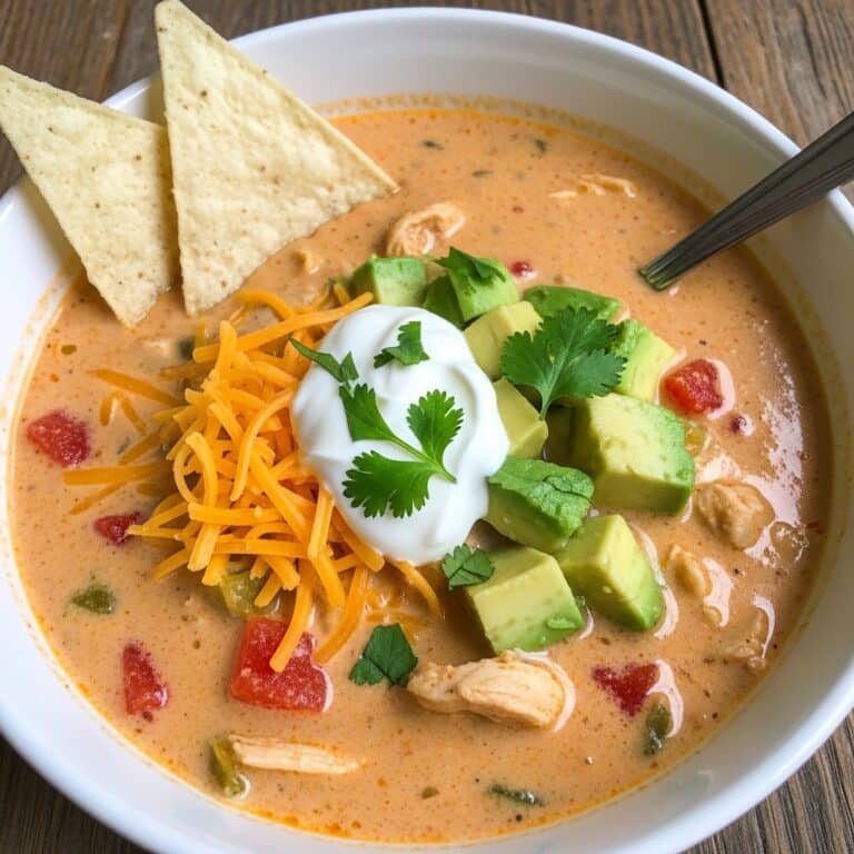 Creamy Chicken Fajita Soup Recipe