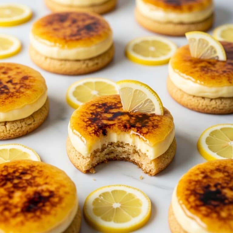 Lemon Crème Brûlée Cookies Recipe