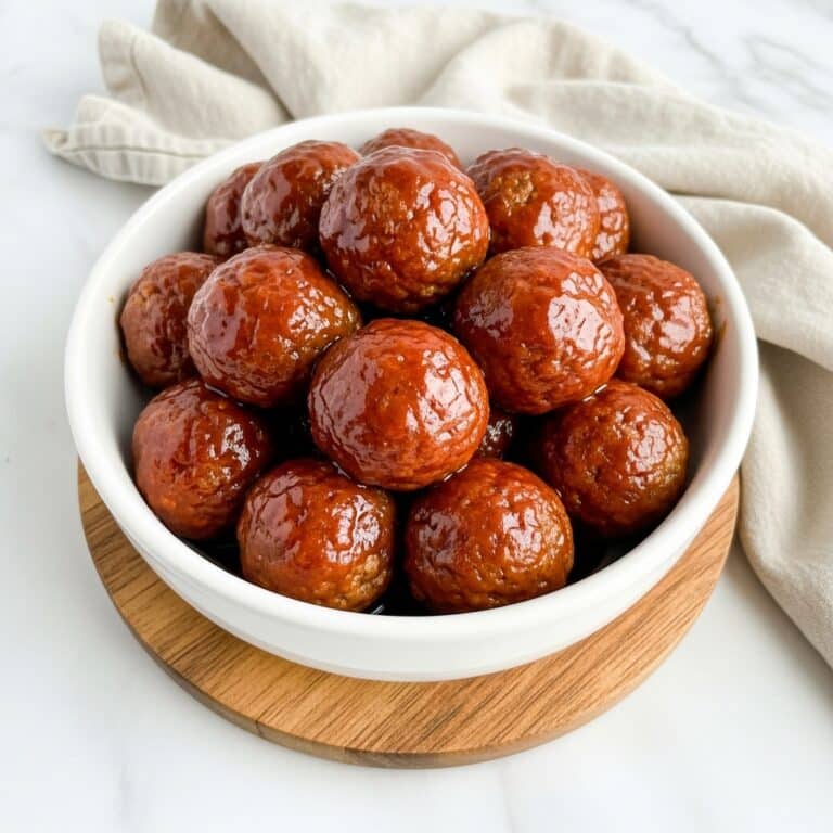 Sweet Chili Meatballs Crockpot Recipe