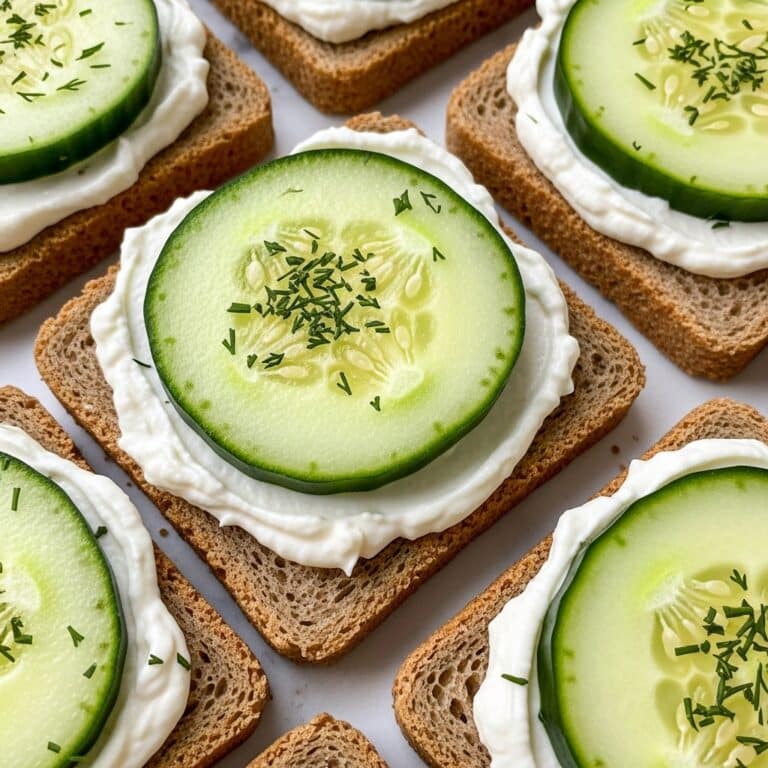 Cucumber Sandwiches Recipe