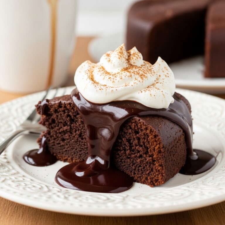 Gingerbread Cake with Butterscotch Sauce Recipe