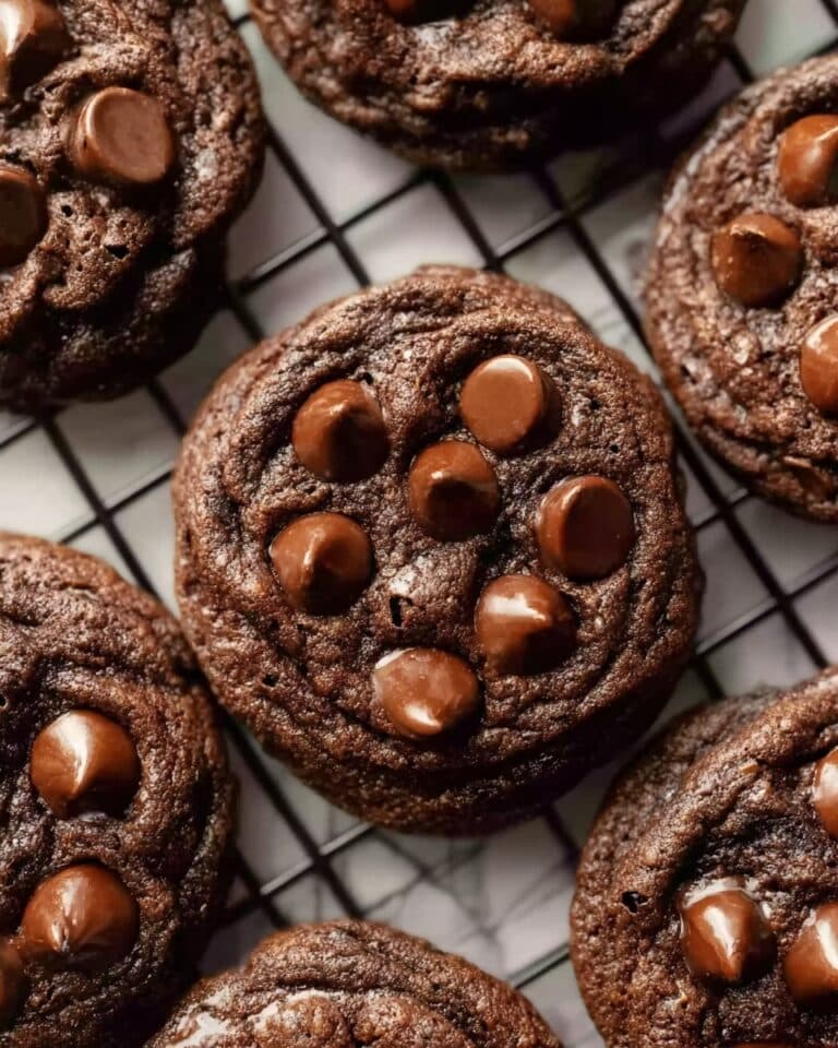 Chocolate Chocolate Chip Cookies Recipe